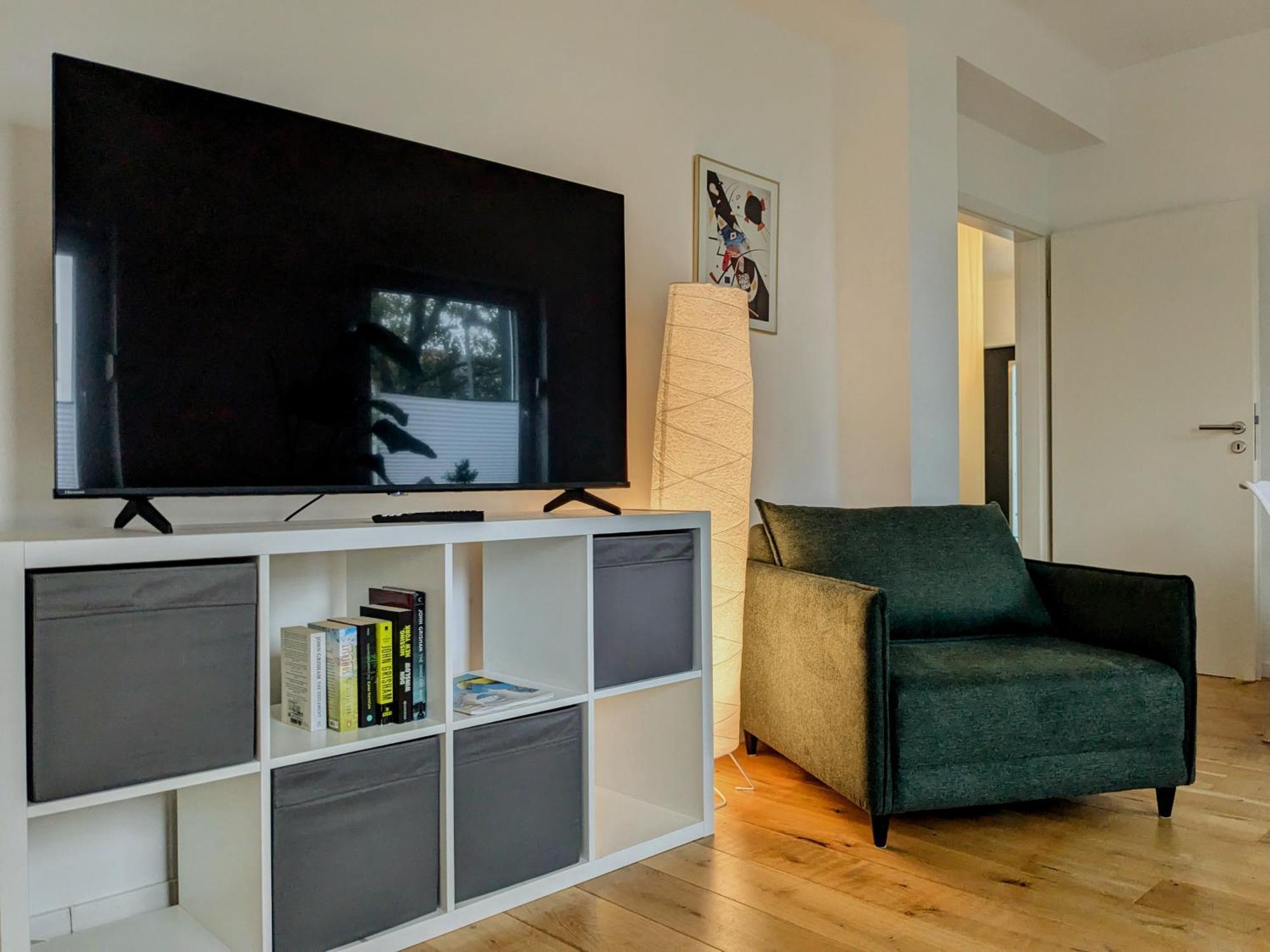 55Qm Messe Wohnung, Trade Fair, 6 Minuten Zur Messe Rheinstetten Luaran gambar