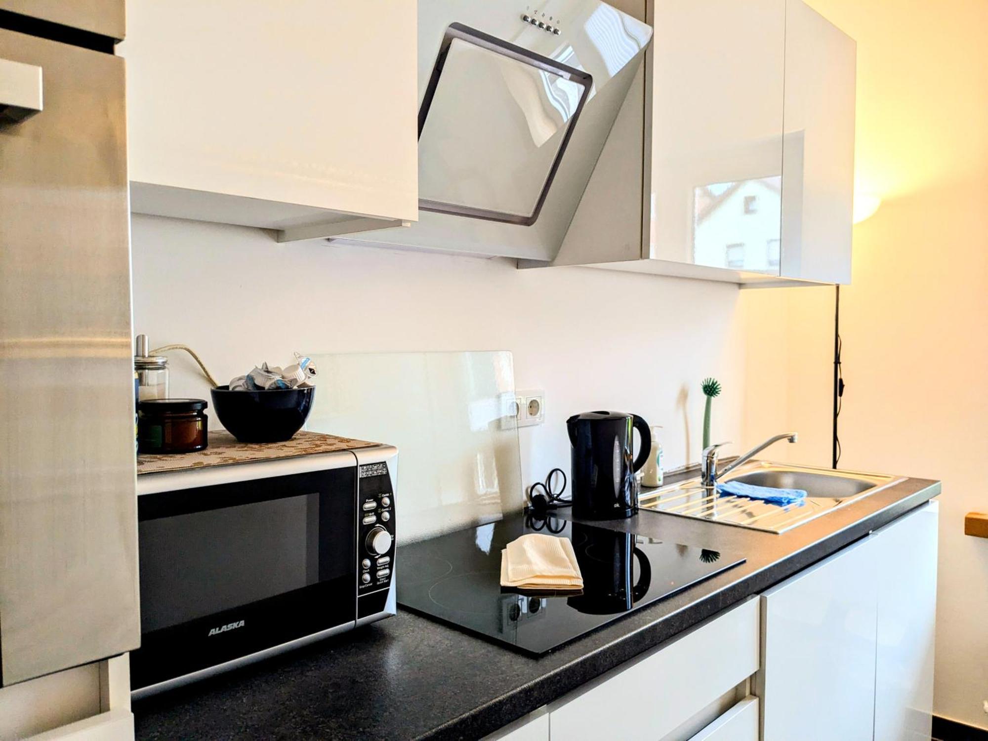 55Qm Messe Wohnung, Trade Fair, 6 Minuten Zur Messe Rheinstetten Luaran gambar
