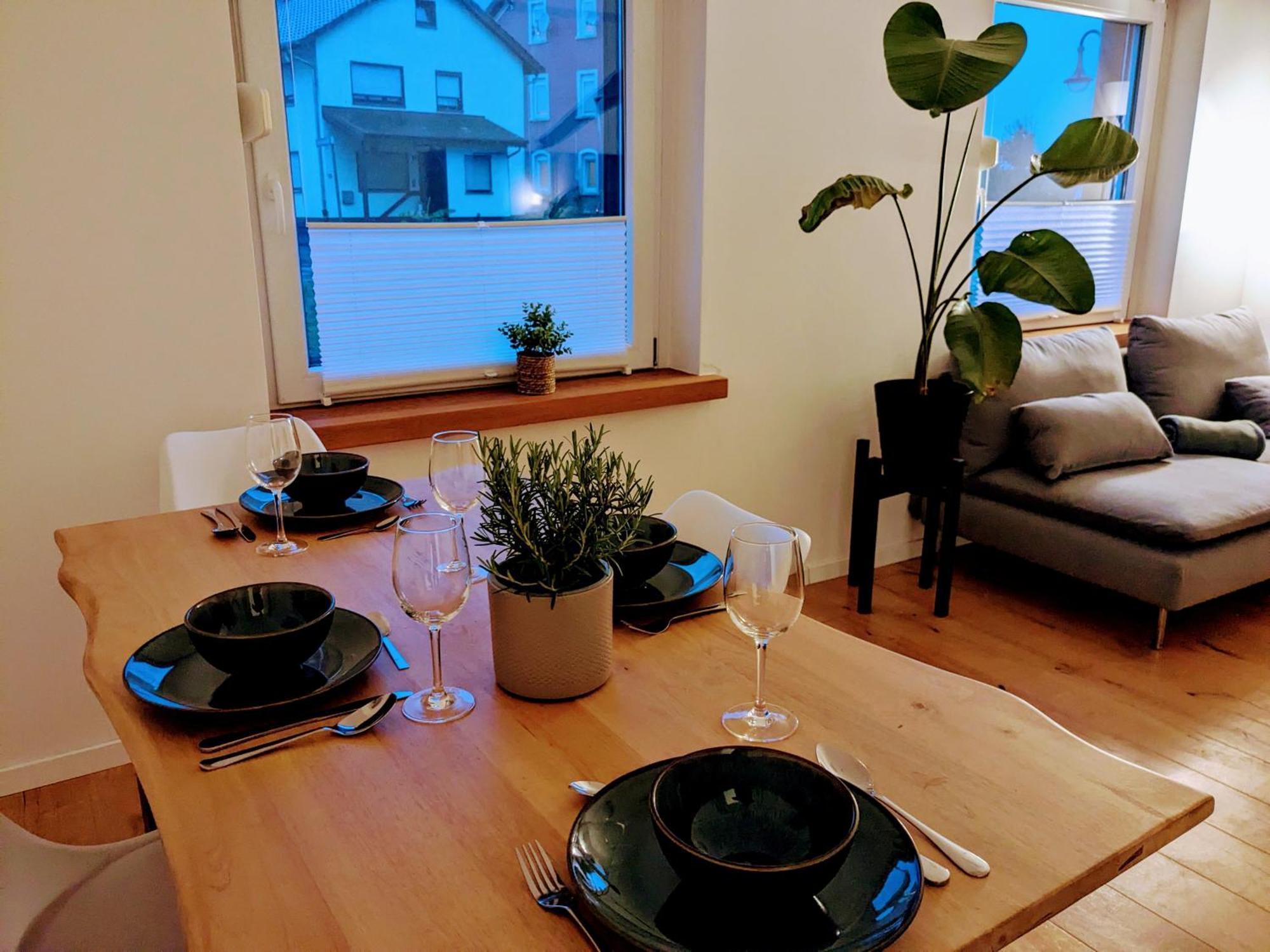 55Qm Messe Wohnung, Trade Fair, 6 Minuten Zur Messe Rheinstetten Luaran gambar