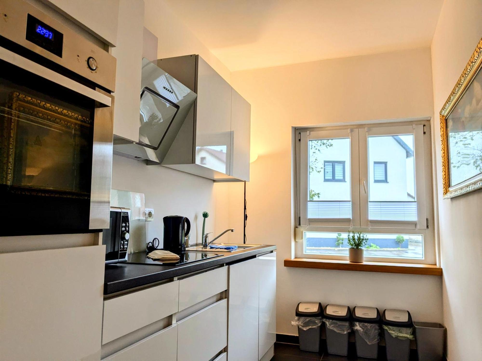 55Qm Messe Wohnung, Trade Fair, 6 Minuten Zur Messe Rheinstetten Luaran gambar